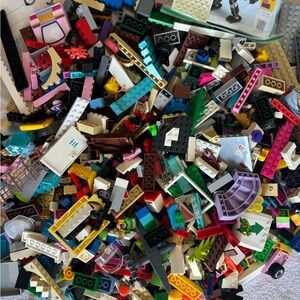 LEGO Toys | Colorful Building Blocks. 1 Gal Plus Bag Full.